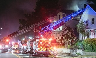 Three-Alarm Fire Spreads to Three Manchester Buildings