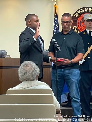 Gaines Begins Career With Montclair FD