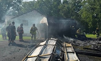 Flames in the Garage, Line in the Sand: West Amwell Crews Stop Spread