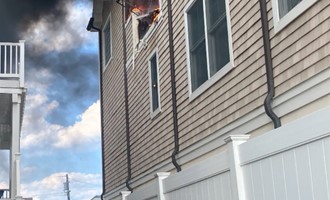 Second-Alarm Fire Damages Three-Story Home in Beach Haven