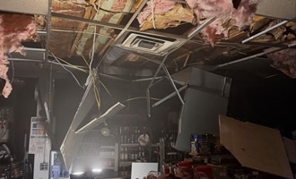 Midnight Smoke at Westport Market: Crews Stop Fast-Moving Fire on American Legion Highway