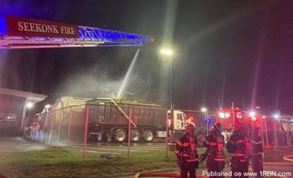 Dumpster Fire on Industrial Way: Seekonk Crews Knock Down Heavy Timber Blaze Overnight
