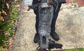 A Tiny Car Causes a Big Response in East Rockaway