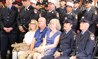 FDNY MARKS THE 20TH ANNIVERSARY OF WALTON AVENUE FIRE THAT KILLED TWO MEMBERS