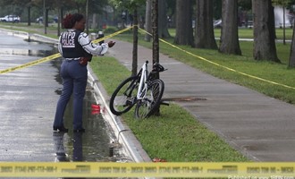 Cyclist Struck