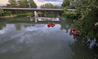 Vergennes Technical Rescue Trains with Middlebury Fire on Highline and Boat Operations
