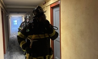 Colchester Firefighters Sharpen Skills with Dorm Fire Simulation and Forcible Entry Training