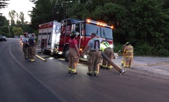 Sheldon Firefighters Train on Hydrant Operations and Pumping Skills