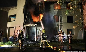 Fast Moving Deptford Fire Goes to Three Alarms