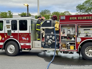 Avon firefighters sharpen skills in live fire training drill