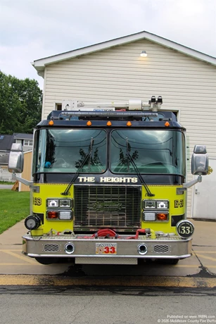 Patterson Heights Engine 33. 2000 E-One Cyclone 1750/500 Ex Avenel Fire Company in New Jersey.