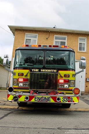 Patterson Heights Engine 33-2. 2001 E-One Cyclone pumper / 2015 refurb 1250/1000