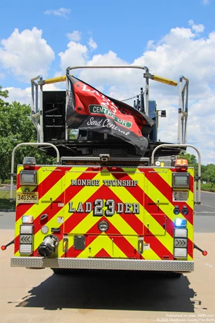 Monroe Ladder 23. 2019 Pierce Velocity Notched 7010 6x4 2000/500/30F/107