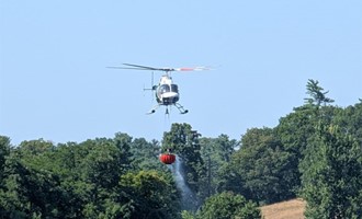 Chelsea crews assist with two brush fires in Pittston, South Gardiner