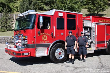 Bloomingdale Firefighters Joe Fortunato III & Keith Rounds