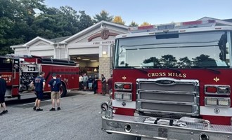 Charlestown firefighters take part in regional rural water supply training