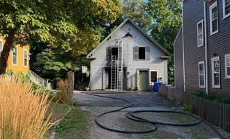 Barn Fire on Pleasant Street: Rapid Attack Limits Damage to First Floor of Structure