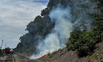Blaze on the Brush: Rapid Two-Acre Fire Contained by Attleboro Crews Along Haggerty Corridor