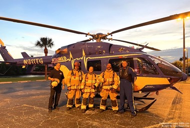 St. Pete Beach Fire Rescue provides LZ