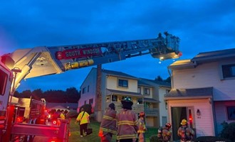 Fast Knockdown on Summer Hill Drive: Bathroom Fire Contained Before Attic Extension