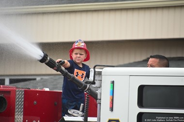 Some Future 1st Responders at Holbrook Wetdown.