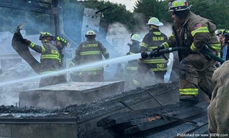 Clarksville Crews Provided Mutual Aid at Bolivar Structure Fire
