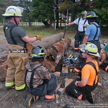 Jay and Upper Jay Firefighters Conducted Joint Rescue Training