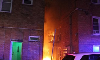 Ridgefield Park Apartment building fire