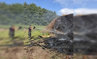 Morning Response on Prospect Street: Easton Crews Battle Large Woods Fire