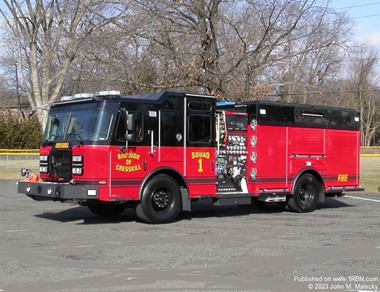 Trucks from Camden and Bergen Counties