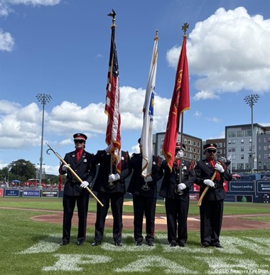 Swansea Fire Department Pays Tribute in Worcester
