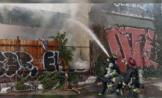 Heavy Fire on Webster: Crews Hold Fast in Aggressive Two-Story Knockdown