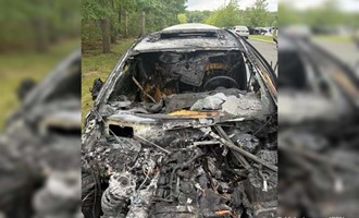 Vehicle Fire on Black Horse Pike: Quick Response Contained Fully Involved Incident in Atlantic County