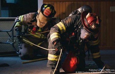 Northampton Fire Rescue Practices Search Without Thermal Imaging