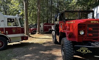 Ashburnham crews assist Hubbardston with brush fire