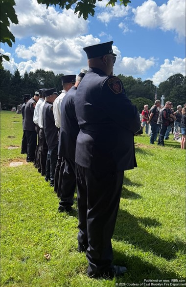 East Brooklyn Fire Department Honors Retired Chief Leo Berube