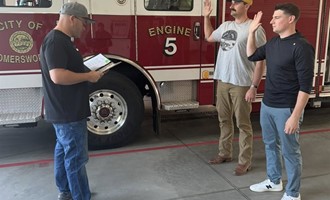 Somersworth Firefighters Sworn into Local 2320