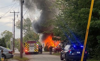 MILTON FIRE-RESCUE RESPONDS TO THIRD ALARM FIRE AT 40 CHARLES STREET