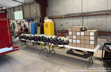 New SCBA Units Strengthened Owls Head Firefighter Protection