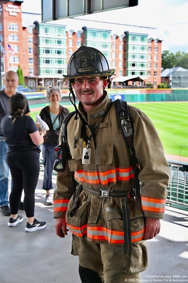 Antrim Firefighter Takes Part in 9/11 Memorial Stair Climb