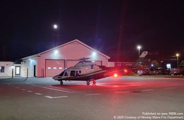 Norway Fire Works With PACE and LifeFlight
