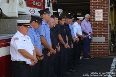 Whitman Fire Holds 9/11 Remembrance Ceremony