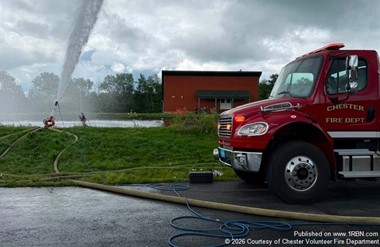 Fire Engines Undergo Pump Testing at AzureGreen