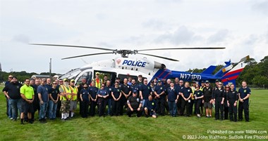 Multi Agency Medevac Training Hosted by Mastic FD & EMS
