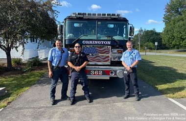 Orrington Fire & Rescue Joins Community 9/11 Remembrance