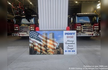 Skowhegan Fire Department Remembers 9/11