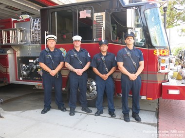 North Hudson Firefighters Remember Vincent Neglia