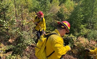 Littleton Fire Rescue Contain Alderbrook Road Brush Fire