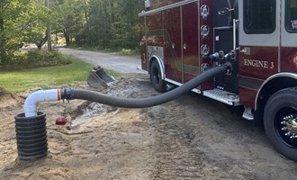 Deering Fire & Rescue Adds New Dry Hydrant