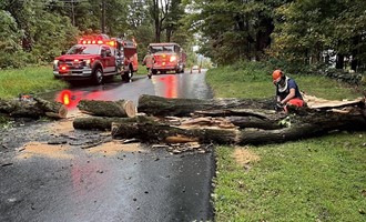 East Litchfield Crews Cleared Downed Tree